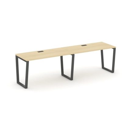 Style Project Рабочая станция 1 сторон. SN-6T2.ORS-023 Акация Лорка/Металл Антрацит/Заглушка Пластик