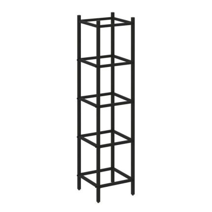 Loft Угловой проходной переходной модуль VR.L-SL.UPK-3.4.4 Металл Черный 446*446*1869