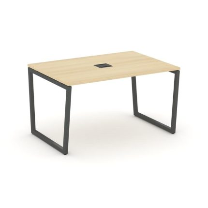 Style Project Стол переговорный SN-4T2.SPRG-003 Акация Лорка/Металл Антрацит/Заглушка Металл Антраци