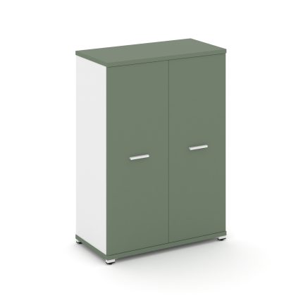 Concept Шкаф 1 широкая секция, 3 ниши CN.STS.E-316 W Кобо/Белый Бриллиант/Металл Белый 836*420*1186