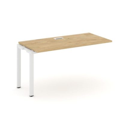 Style Project Проходной наб. элем. SN-6P.ONRS-014 Тиквуд Светлый/Металл Белый 1580*700*750