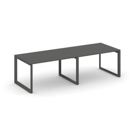 Style Project Стол переговорный SN-59O.SPRG-014.3 Антрацит/Металл Антрацит 3160*980*750