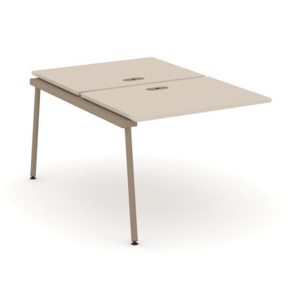 Estetica Двойной наборный элемент рабочей станциии ES.2.NRS-1-LK Капучино/Металл Латте 980*1500*750