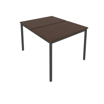 Slim Рабочая станция на металлокаркасе С.СП-3.2 Венге Цаво/Металл Антрацит 980*1235*750