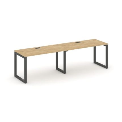 Style Project Рабочая станция 1 сторон. SN-5O.ORS-012 Тиквуд Светлый/Металл Антрацит 2360*700*750