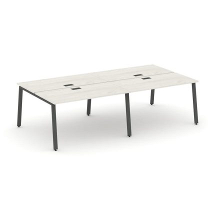 Style Project Рабочая станция 2-х сторон. SN-6A.DRS-041 Дуб Наварра/Металл Антрацит 1960*1432*750