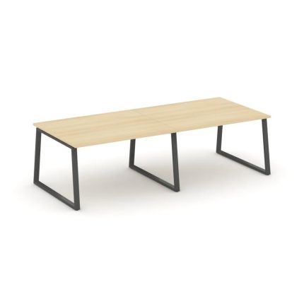 Style Project Стол переговорный SN-6T1.SPRG-043.3 Акация Лорка/Металл Антрацит 2760*1180*750