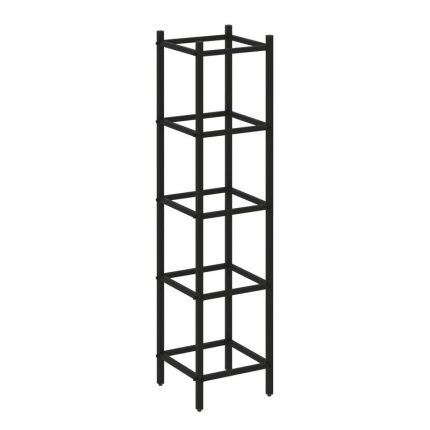 Loft Угловой проходной переходной модуль VR.L-SL.UPK-4.4.3 Металл Черный 446*446*1869