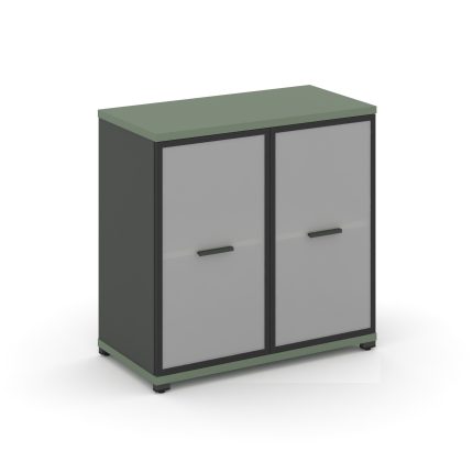 Concept Шкаф 1 широкая секция, 2 ниши CN.STS-213 RMB A Кобо/Антрацит/Металл Антрацит/Сатин 836*420*8