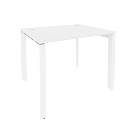 Onix Стол рабочий на П-образном м/к O.MP-SP-1.8 Белый Бриллиант/Металл Белый 980*800*750