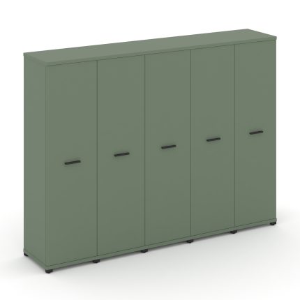 Concept Шкаф 5 узких секций, 4 ниши CN.STU-456 B Кобо/Металл Черный 2084*420*1554