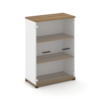 Concept Шкаф 1 широкая секция, 3 ниши CN.STS.E-316 SP B Сандал Янтарный/Белый Бриллиант/Металл Черны