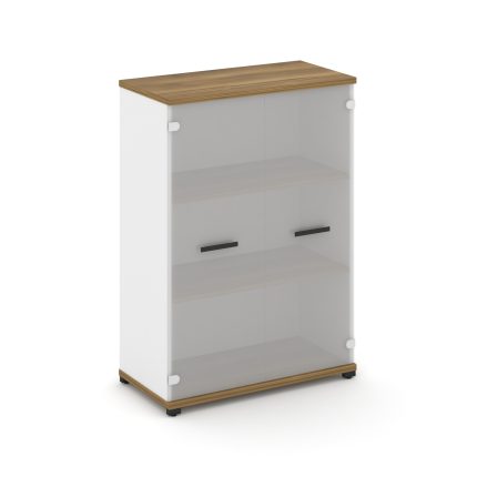 Concept Шкаф 1 широкая секция, 3 ниши CN.STS.E-316 SM B Сандал Янтарный/Белый Бриллиант/Металл Черны