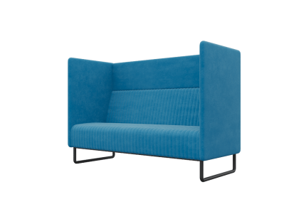 Bronks Диван двухместный BROS-2 Forward 785/Металл Черный 1715*760*1180