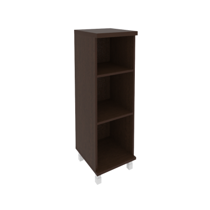 First Стеллаж средний узкий KSU-2 Венге Цаво 401*432*1260