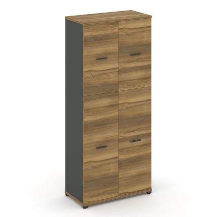 Concept Шкаф 1 широкая секция, 5 ниш CN.STS.E-515 A Сандал Янтарный/Антрацит/Металл Антрацит 836*420