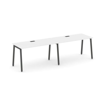 Style Project Рабочая станция 1 сторон. SN-4A.ORS-012 Белый/Металл Антрацит 2360*700*750