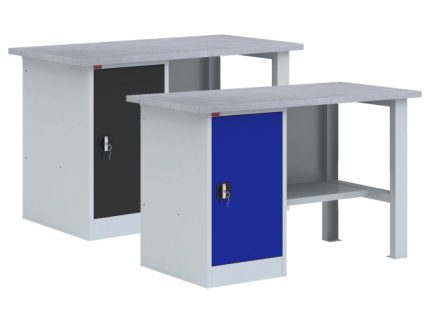 Однотумбовый металлический верстак ВП-2